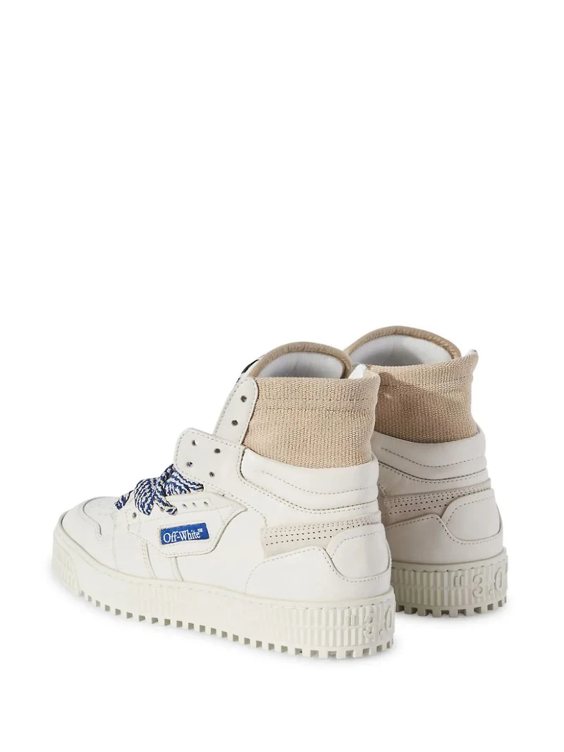 OFF-WHITE - 3.0 Off Court Sneakers in Beige/Blue