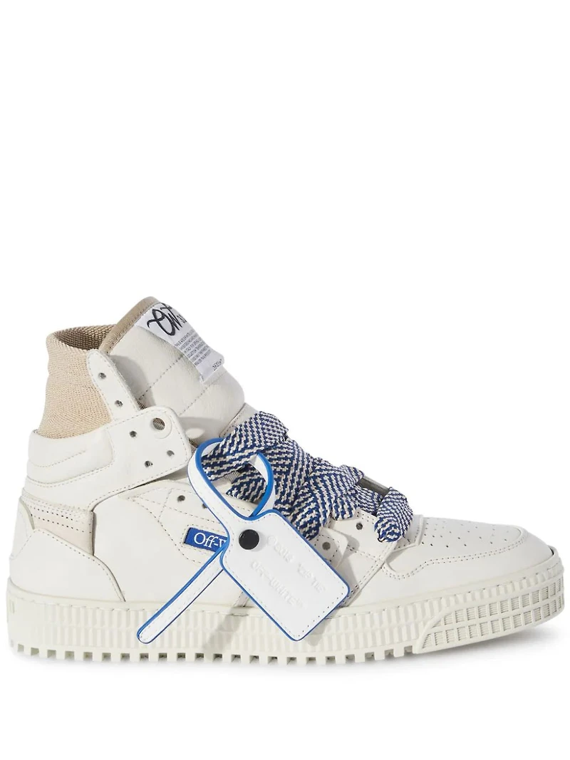 OFF-WHITE - 3.0 Off Court Sneakers in Beige/Blue