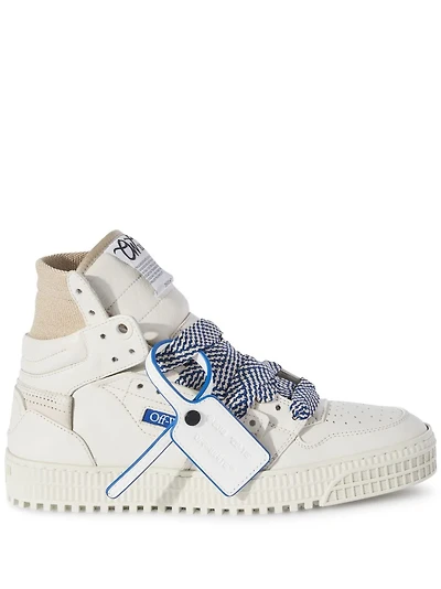 OFF-WHITE - 3.0 Off Court Sneakers in Beige/Blue