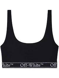 OFF-WHITE - Scoop Bra Top in Black