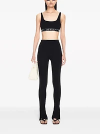 OFF-WHITE - Scoop Bra Top in Black