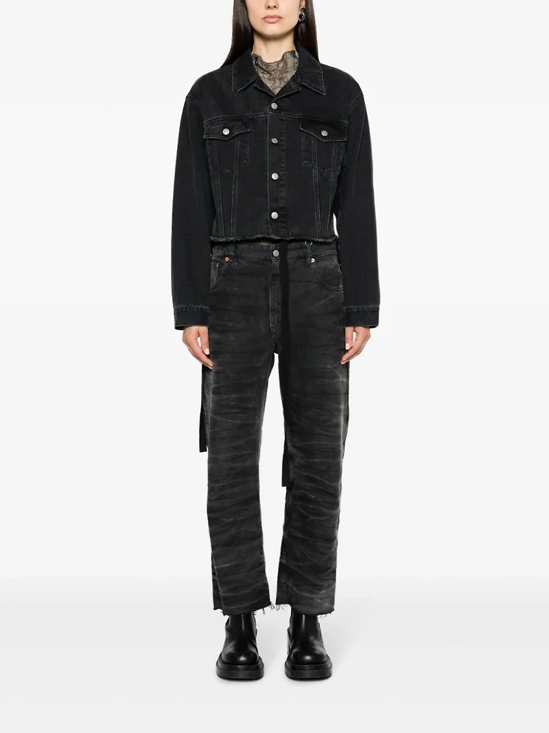 MM6 MAISON MARGIELA - Denim Jacket in Washed Black