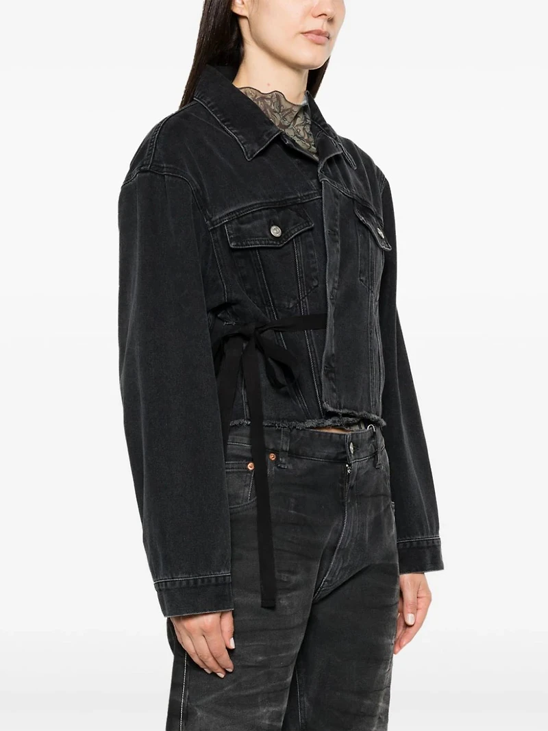 MM6 MAISON MARGIELA - Denim Jacket in Washed Black