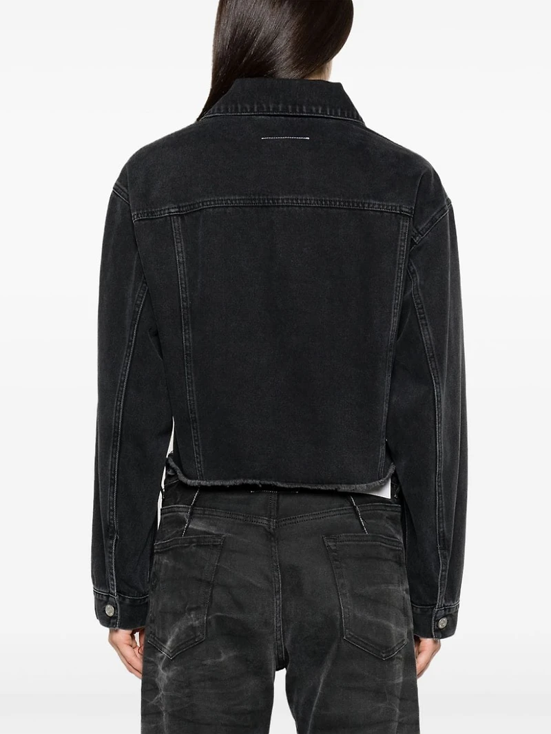 MM6 MAISON MARGIELA - Denim Jacket in Washed Black