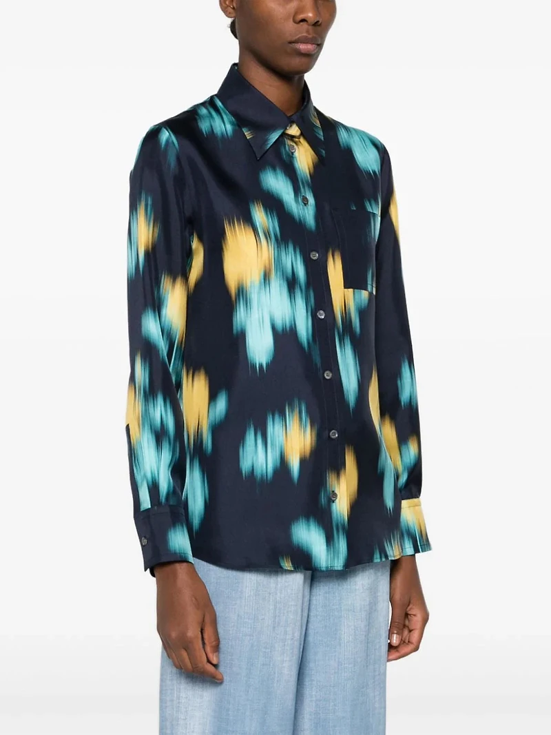 LANVIN - Abstract Print Shirt