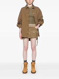 THE ATTICO - Oversized Shirt in Tan
