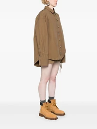 THE ATTICO - Oversized Shirt in Tan