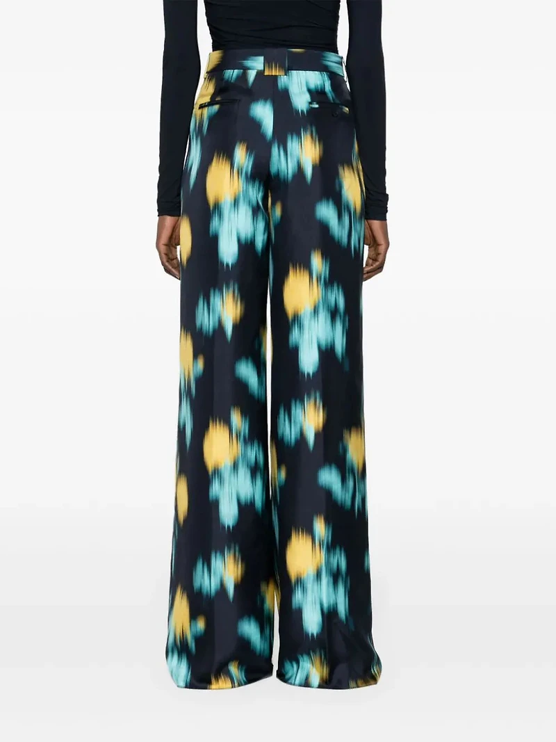 LANVIN - Abstract Print Trousers