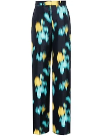 LANVIN - Abstract Print Trousers