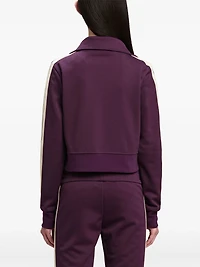 PALM ANGELS - Cropped Jacket in Purple