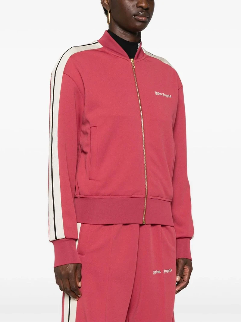 PALM ANGELS - Track Jacket in Light Red