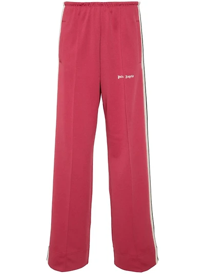 PALM ANGELS - Track Pants in Light Red