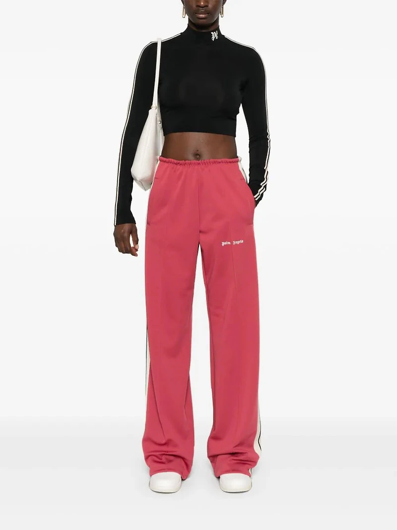 PALM ANGELS - Track Pants in Light Red