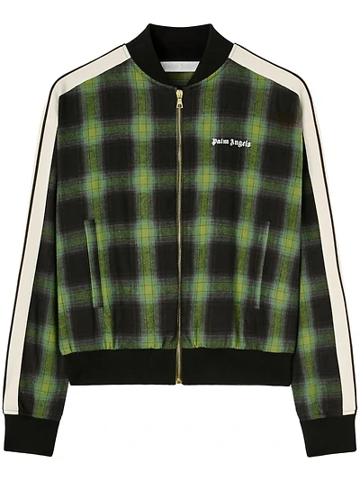 PALM ANGELS - Plaid Bomber Jacket