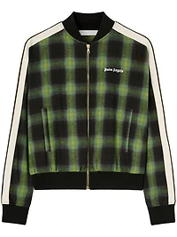 PALM ANGELS - Plaid Bomber Jacket