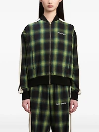 PALM ANGELS - Plaid Bomber Jacket