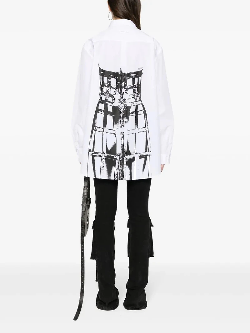 JEAN PAUL GAULTIER - The Cage Cotton Shirt
