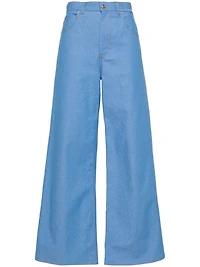 MARNI - High Rise Wide Leg Jeans
