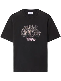 OFF-WHITE - T-Shirt in Washed Black