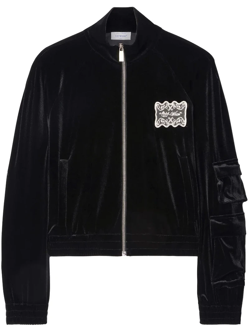 OFF-WHITE - Track Jacket in Black