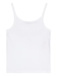 MARNI - Embroidered Logo Tank in White