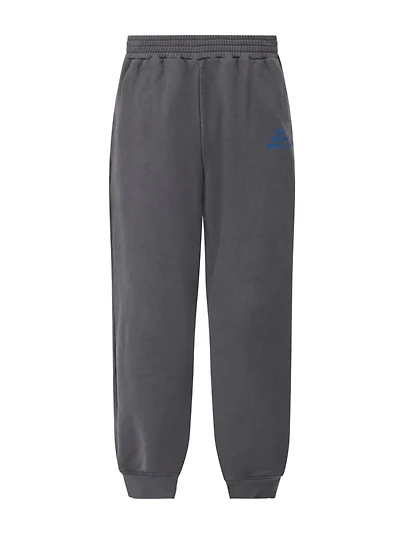 MM6 MAISON MARGIELA - Split Hem Track Pants in Dark Gray