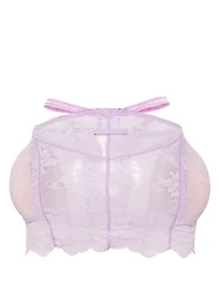 JEAN PAUL GAULTIER X SHAYNE OLIVER - Lace Shapewear Skirt in Lilac