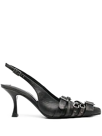 ACNE STUDIOS - Slingback Leather Pumps