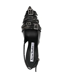 ACNE STUDIOS - Slingback Leather Pumps