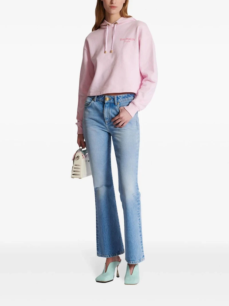 BALMAIN - Hoodie Pink