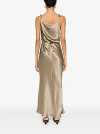 ACNE STUDIOS - Crinkled Satin Dress