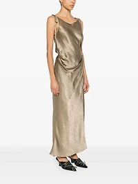 ACNE STUDIOS - Crinkled Satin Dress