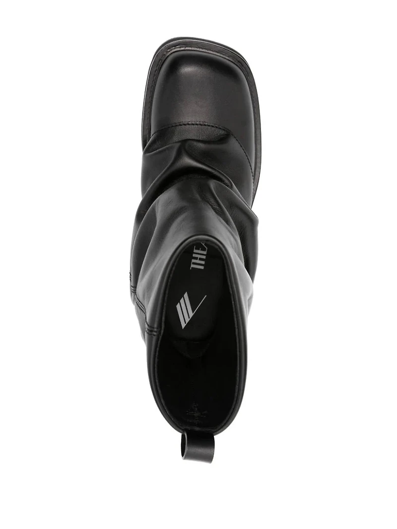 THE ATTICO - Leather Ankle Boots