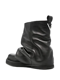 THE ATTICO - Leather Ankle Boots