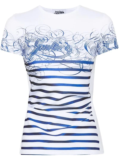 JEAN PAUL GAULTIER - Trompe L'Oeil Print T-Shirt