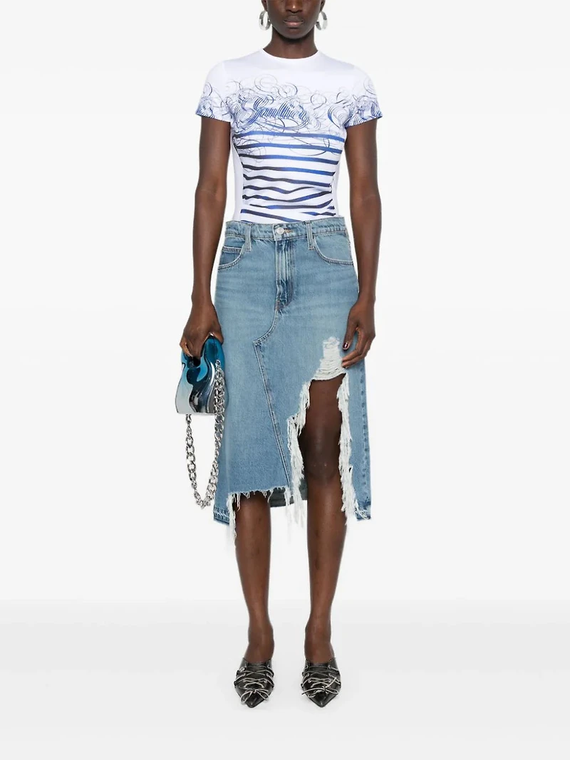 JEAN PAUL GAULTIER - Trompe L'Oeil Print T-Shirt