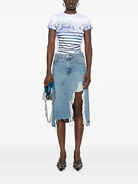 JEAN PAUL GAULTIER - Trompe L'Oeil Print T-Shirt