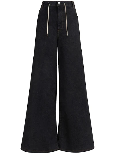MARNI - High Rise Wide Leg Jeans