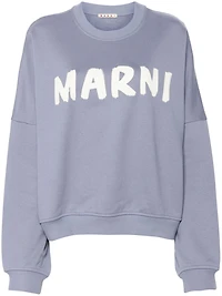 MARNI - Logo Sweatshirt in Blue