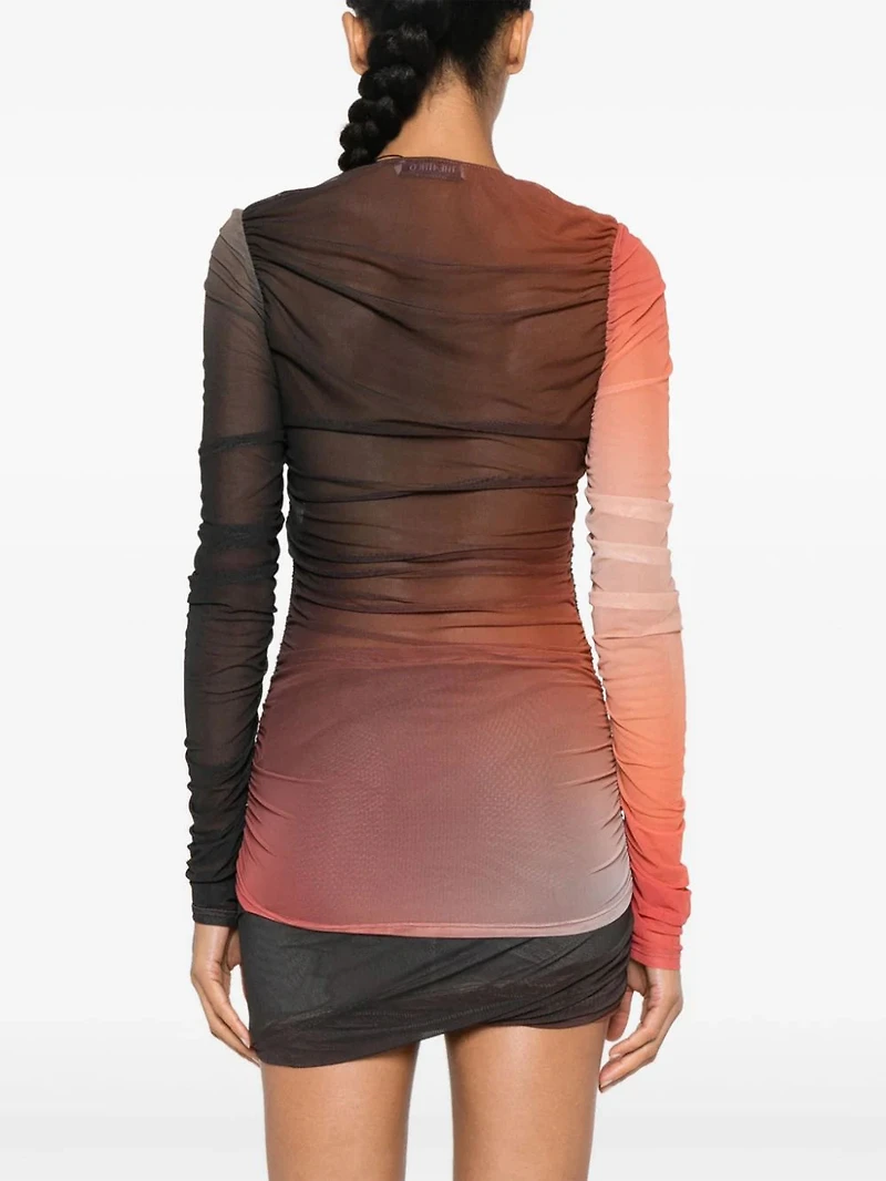 THE ATTICO - Gradient Button Up Shirt