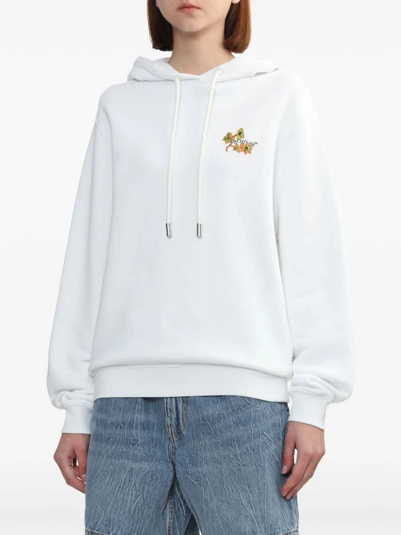 OFF-WHITE - Hoodie in White