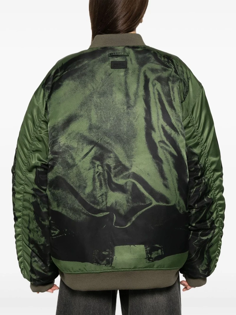 JEAN PAUL GAULTIER - Bomber Jacket Green