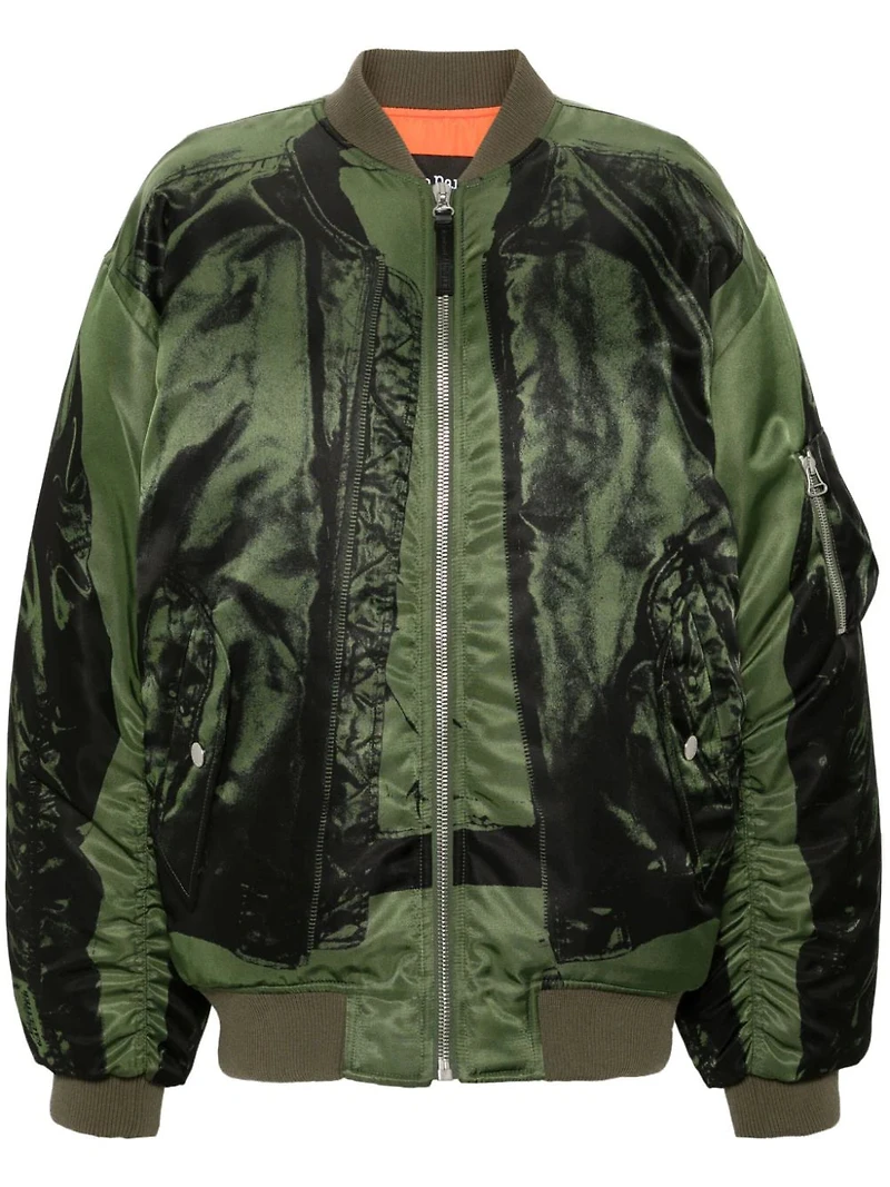 JEAN PAUL GAULTIER - Bomber Jacket Green