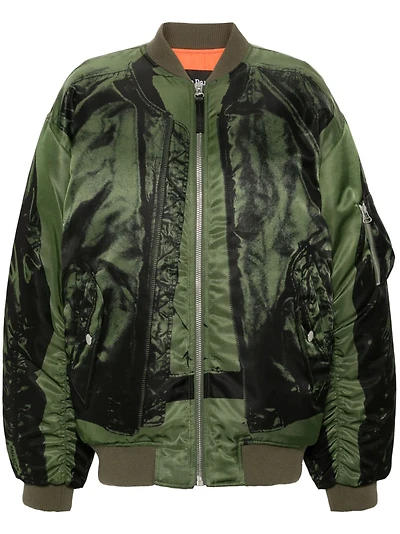 JEAN PAUL GAULTIER - Bomber Jacket Green