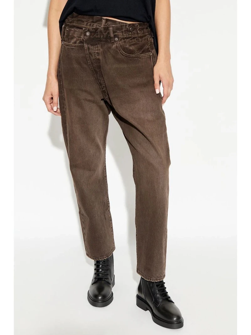 R13 - Off-Centre Boyfriend Jeans