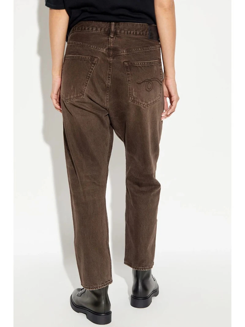 R13 - Off-Centre Boyfriend Jeans