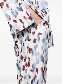 LANVIN - Printed Trousers