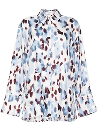LANVIN - Printed Button Up Shirt