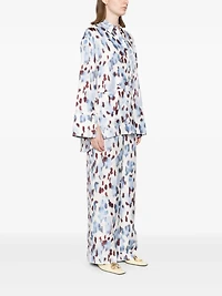 LANVIN - Printed Button Up Shirt