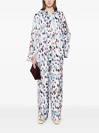 LANVIN - Printed Button Up Shirt